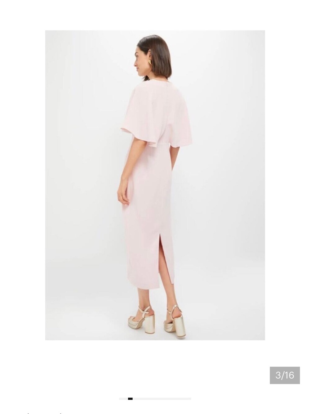 Tuckernuck | Pomander Place • Leah Cape Maxi Dress Pink - Picture 2 of 11
